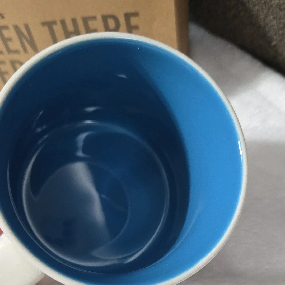 Starbucks Tampa Bay Mug with Blue and White Design - Picture 3 of 6